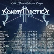Sonata Arctica EU Tour 2019 poster