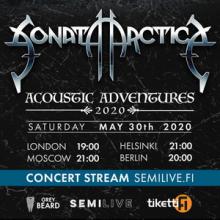 Sonata Arctica Live Stream Shows 2020 poster