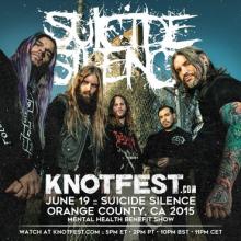 Suicide Silence live show 2020 poster
