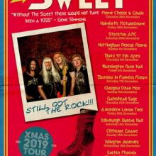 Sweet UK Tour 2019 poster