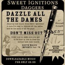Sweet Ignitions Daggers single cover