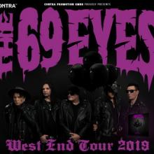 The 69 Eyes West End Tour 2019 poster