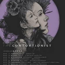 The Contortionist Euro Tour 2019 poster