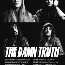 The Damn Truth UK Tour 2021 poster