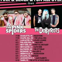 The Dollyrots US Tour 2019 poster
