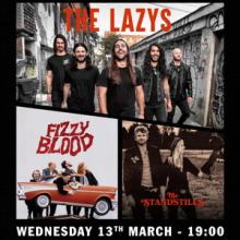 The Lazys London Show 2019 poster