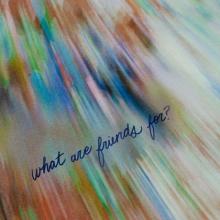 The Sonder Bombs What Are Friends For? single cover
