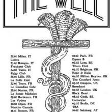 The Well Euro Tour 2020 poster
