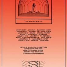 This Will Destroy You US Tour 2019 poster