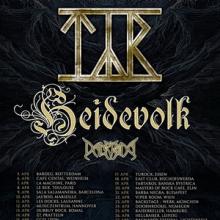 Týr Euro Tour 2019 poster
