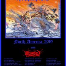 Ulthar North American Tour 2019 poster