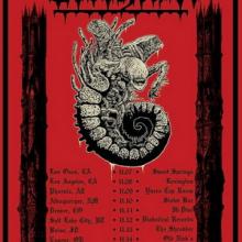 Ulthar US Tour 2019 poster
