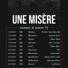 Une Misère EU Tour 2019 poster