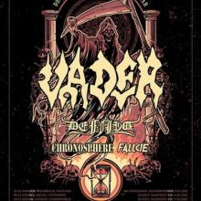 Vader Euro Tour 2020 poster