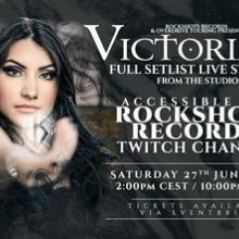 Victoria K live streaming show 2020 poster