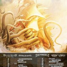 Visions Of Atlantis EU Tour 2020 poster