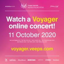 Voyager online show 2020 poster