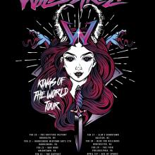 Wildstreet US Tour 2020 poster