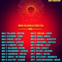 Wille & The Bandits UK Tour 2022 poster
