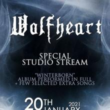 Wolfheart live streaming show 2021 poster