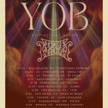 YOB US Tour 2021-2022 poster