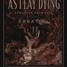 Bleed From Within Euro TOur 2018 poster