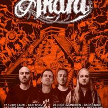Akani Euro Tour 2017 poster