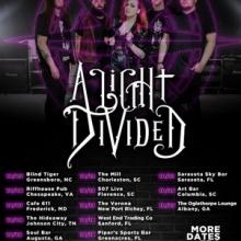 A Light Divided US Tour 2018 poster