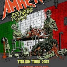 AMKEN Italian Tour 2015 poster