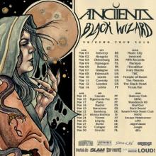Anciients Euro Tour 2018 poster