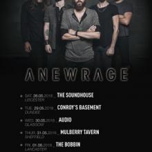Anewrage UK Tour 2018 poster
