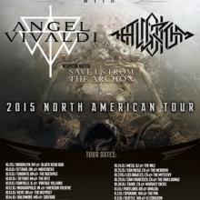 Angel Vivaldi North American Tour 2015 poster