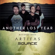 Another Lost Year US Tour 2016 poster
