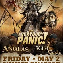 Anti-Mortem live show 2014 poster