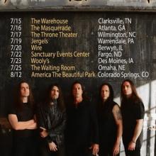 Art Of Anarchy US Tour 2017 poster