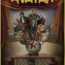 Avatar UK & EU Tour 2019 poster