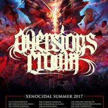 Aversions Crown EU & UK Tour 2017 poster