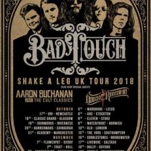 Bad Touch UK Tour 2018 poster
