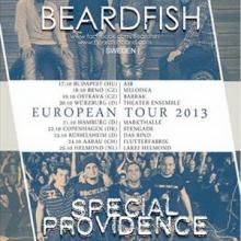 Beardfish Euro tour poster