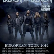 Beast In Black Euro Tour 2019 poster