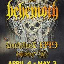 Metal Alliance Tour poster 2014