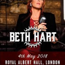 Beth Hart London Live Show 2018 poster