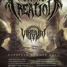 Beyond Creation Euro Tour 2017 poster