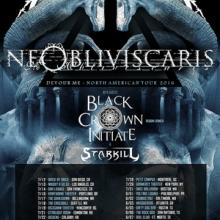 Black Crown Initiate US Tour 2016 poster