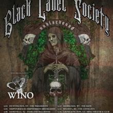 Black Label Society The Unblackened Tour 2015 poster