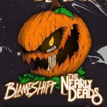 Blameshift & The Nearly Deads US Tour 2017 poster