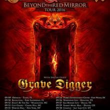 Blind Guardian North American Tour 2016 poster