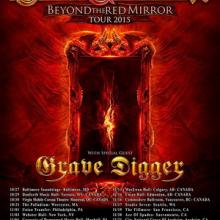 Blind Guardian North American Tour 2015 poster