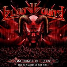 Bloodbound One Night of Blood live DVD/CD cover