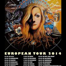 Blues Pills European tour poster 2014